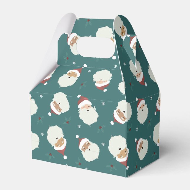 Santa Claus Merry Christmas Favour Box (Front Side)