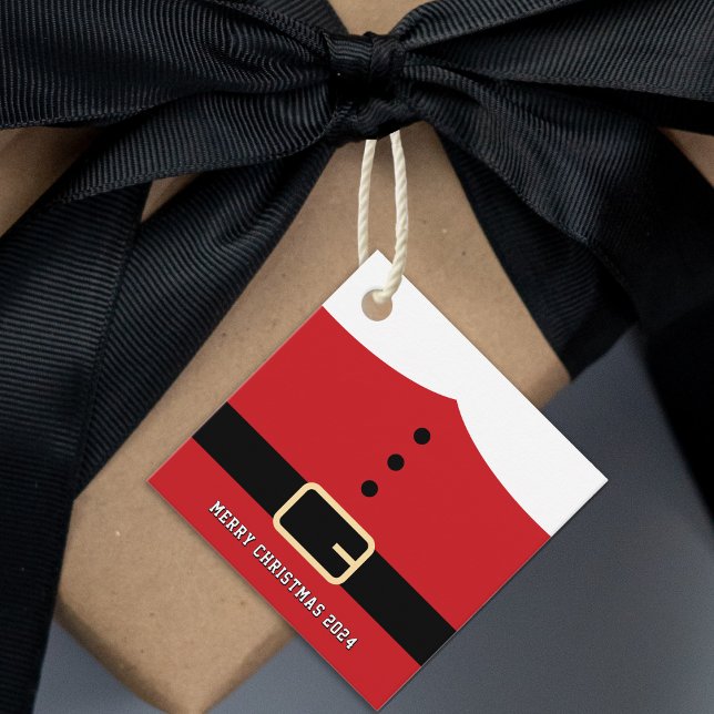 Santa Claus Merry Christmas Favour Tags (Santa Claus Merry Christmas Favor Tags
)