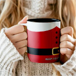 Santa Claus Merry Christmas Mug<br><div class="desc">Red and white Santa Claus suit Merry Christmas coffee mug.  Great holiday party kitchen decor.</div>