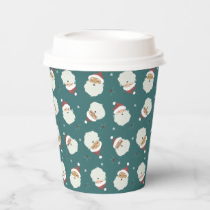 Santa Claus Merry Christmas Paper Cups