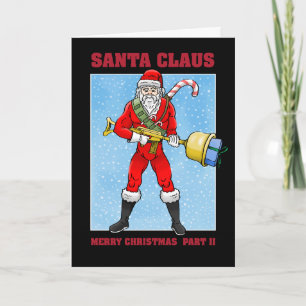Santa Claus Merry Christmas Part 2 Christmas Card