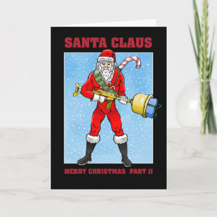 Santa Claus Merry Christmas Part 2 Christmas Card