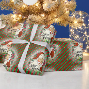 Santa Claus Merry Christmas Wrapping Paper