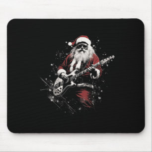 Santa Claus Merry Christmas Xmas Rocking Music Gui Mouse Mat