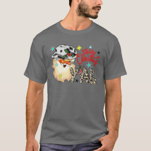 Santa Claus Merry Christmas Y'all Western Country T-Shirt
