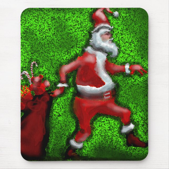 Santa Claus Mouse Mat (Front)