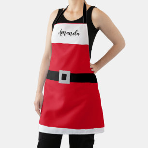 Santa Claus Mrs. Claus Apron