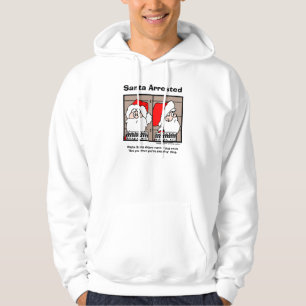Santa Claus Mug Shot T-Shirt Hoodie