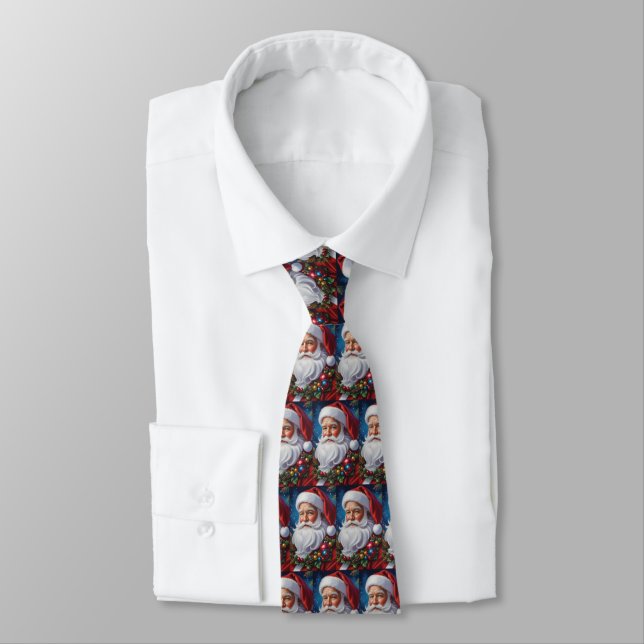 Santa Claus Neck Tie (Tied)