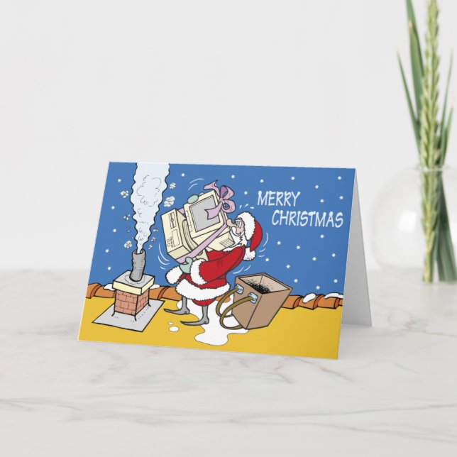 Santa Claus no. 05 Holiday Card (Front)