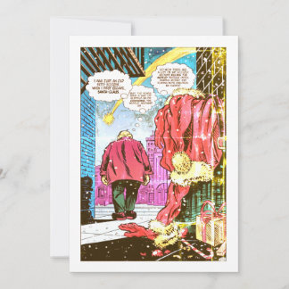 Santa Claus No More ! (Vintage) Holiday Card