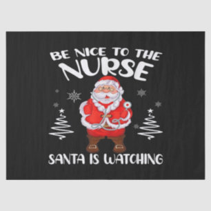 Santa Claus Nurse  Tissue Paper