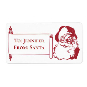 Santa Claus Old Fashioned Vintage Christmas