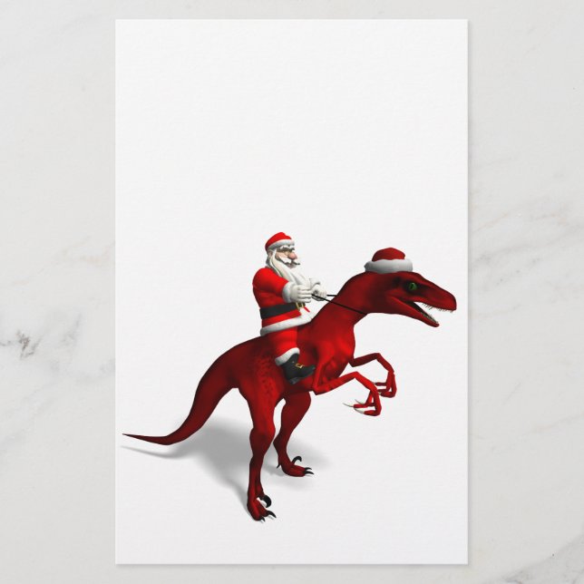 Santa Claus On Dino (Front)
