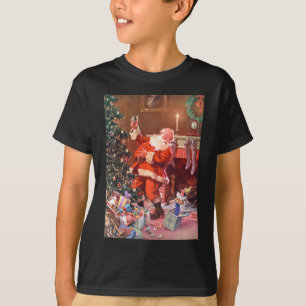 Santa Claus On the Night Before Christmas T-Shirt