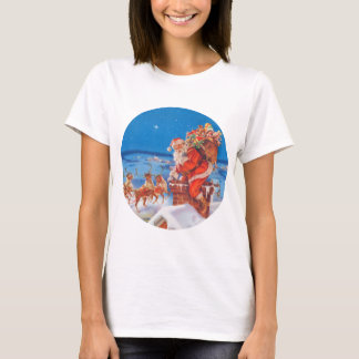 Santa Claus On the Night Before Christmas T-Shirt