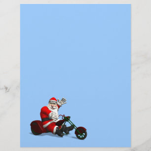 Santa Claus On Trike