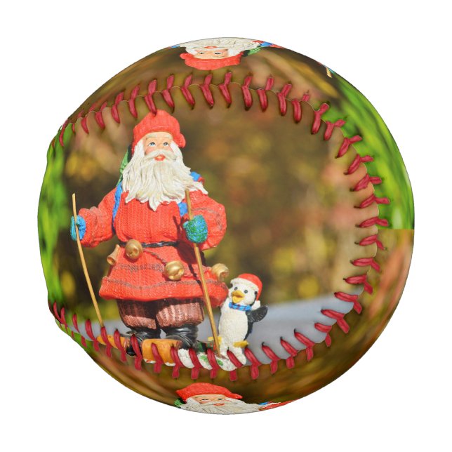 Santa Claus ornament Baseball (Front Right)