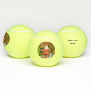 Santa Claus ornament Tennis Balls