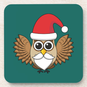 Santa Claus Owl Coaster