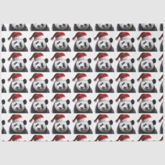Santa Claus Panda Bear Tissue Paper