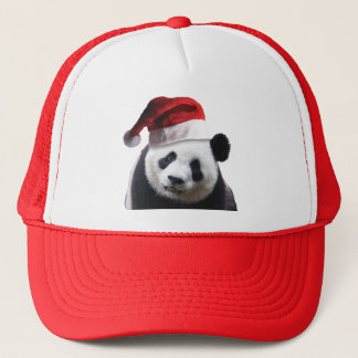 Santa Claus Panda Bear Trucker Hat