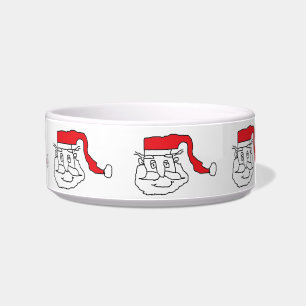 Santa Claus Pet Bowl