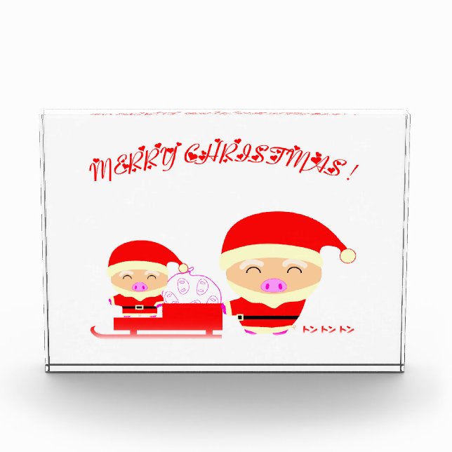 Santa Claus Photo Block (Front)