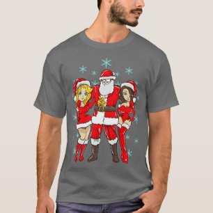 Santa Claus Pimp Christmas Hos T-Shirt