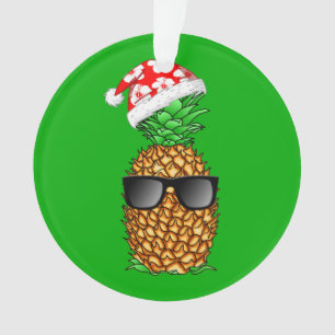 Santa Claus Pineapple Ornament