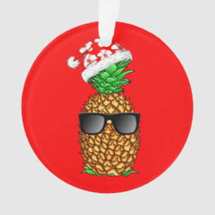 Santa Claus Pineapple Ornament