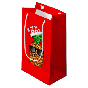 Santa Claus Pineapple Small Gift Bag