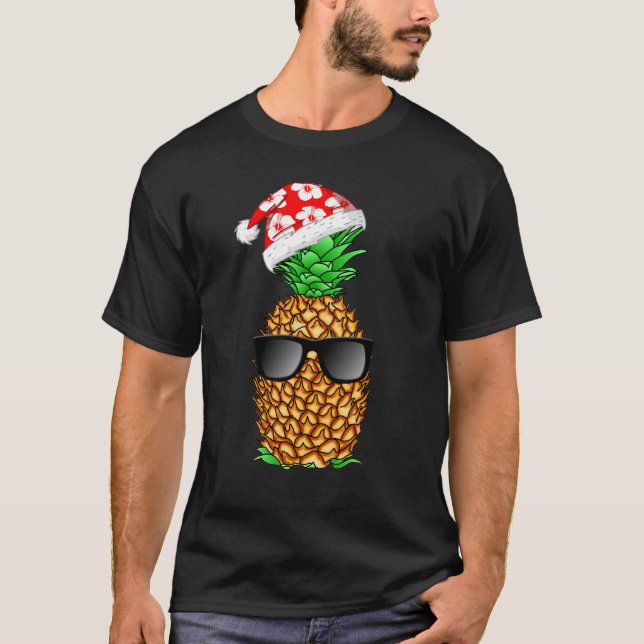 Santa Claus Pineapple T-Shirt (Front)