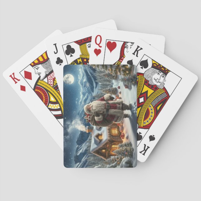 Santa Claus Playing Cards (Back)