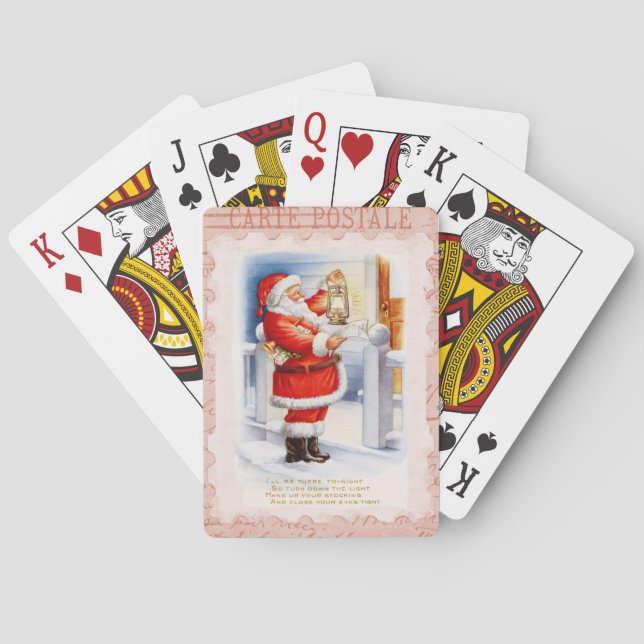 Santa Claus Playing Cards (Back)