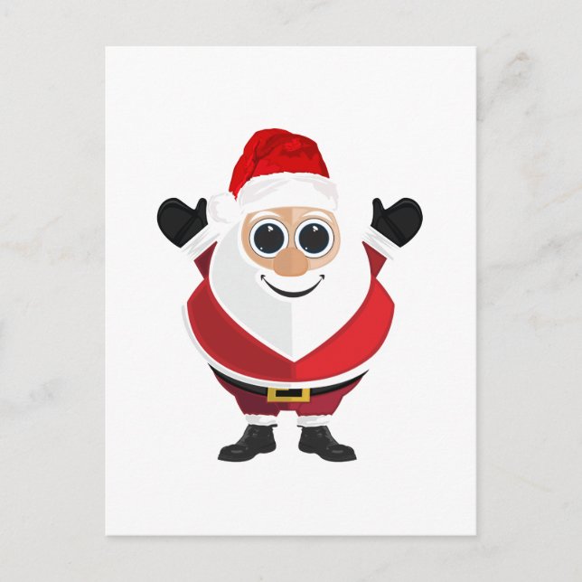 Santa Claus Postcard (Front)