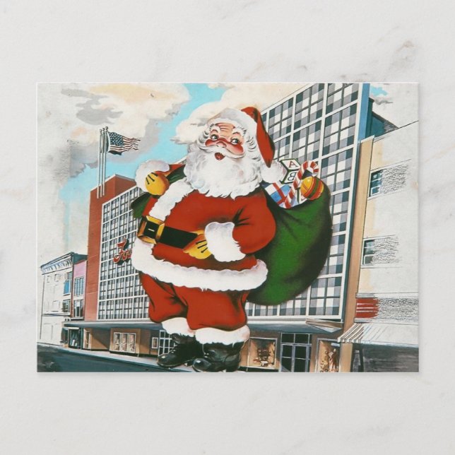 Santa Claus Postcard (Front)