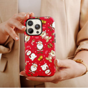 Santa Claus Red Christmas iPhone Case Mate