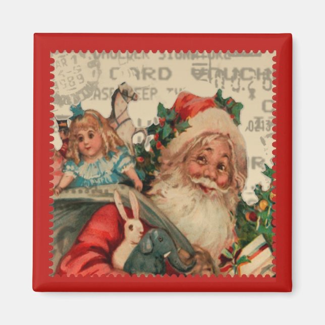 Santa Claus Refridgerator Magnet (Front)