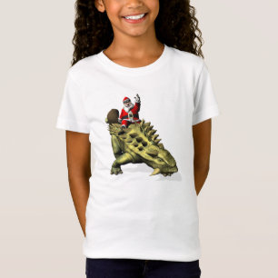 Santa Claus Riding On Talarurus T-Shirt