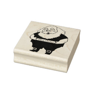 Santa Claus Rubber Stamp