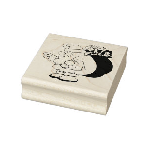 Santa Claus Rubber Stamp