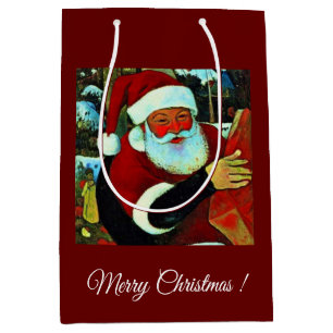 Santa Claus / Santa Claus Medium Gift Bag
