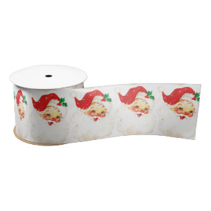 Santa Claus Satin Ribbon