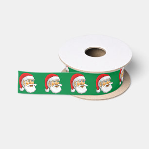 Santa Claus Satin Ribbon