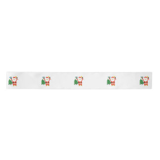 Santa Claus Satin Ribbon