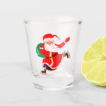 Santa Claus Shot Glass<br><div class="desc">Santa Claus Shot Glasses Christmas - Painting - or Choose / Add Your Unique Text / Name / Colour / Font / Size / Elements - Make Your Special Shot Glass Gift - Resize and move or remove and add elements / text with Customisation tool ! Painting and Design by...</div>