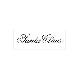 Santa Claus Signature Self-inking Stamp