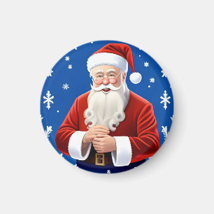 Santa Claus Smiling Magnet