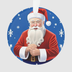 Santa Claus Smiling Ornament